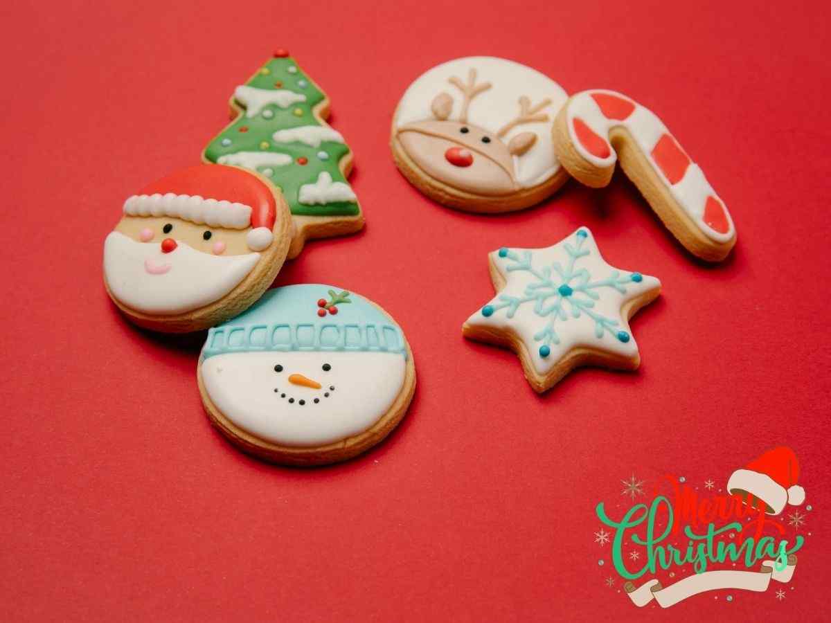 Christmas edible images