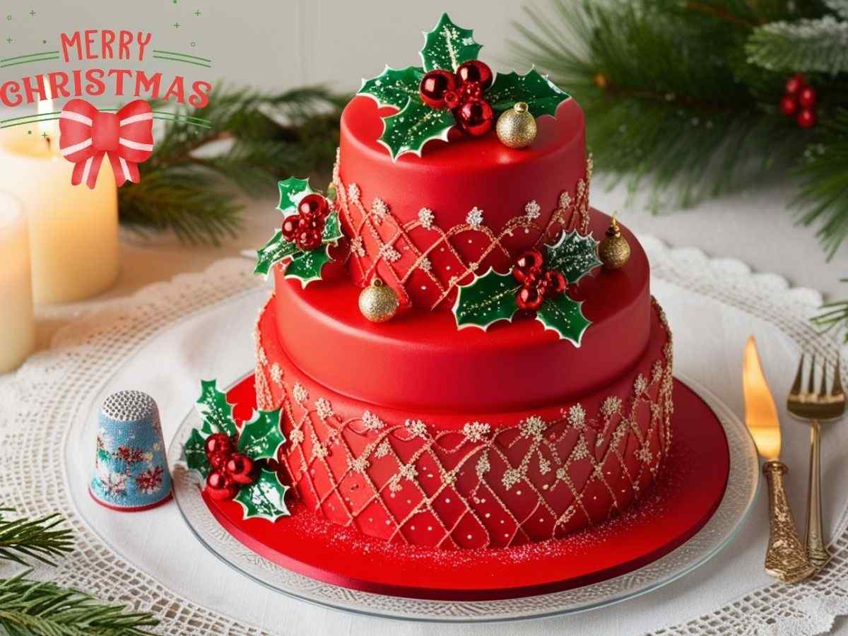 Christmas edible images