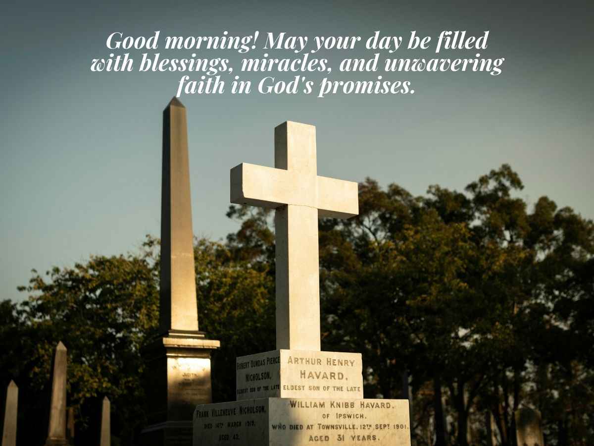 A cross in a quiet cemetery, illustrating the themes of faith and remembrance in a serene landscape. A cross in a quiet cemetery, illustrating the themes of faith and remembrance in a serene landscape.